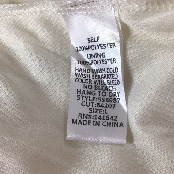 She + Sky Boho Tiered Sleeveless Cami Sundress Size Large NEW - Picture 8 of 8